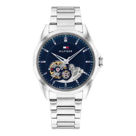Montre Tommy Hilfiger Baker Automatic Bleu - Montres Homme | Histoire d&rsquo;Or