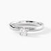 Bague Solitaire Iris Or Blanc Diamant - Bagues solitaires Femme | Histoire d&rsquo;Or