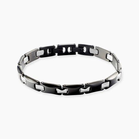 Bracelet Jourdan Halldor Acier Argent&eacute; - Bracelets Homme | Histoire d&rsquo;Or