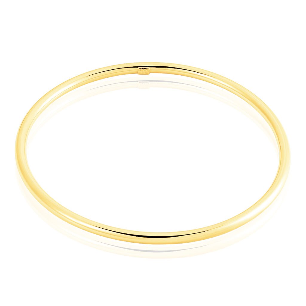 Bracelet Jonc Xylina Fil Rond Lisse Or Jaune - Bracelets joncs Famille | Histoire d&rsquo;Or