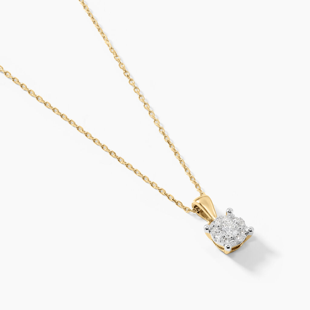 Collier Artemis Or Jaune Diamant - Colliers Femme | Histoire d&rsquo;Or