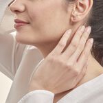 Boucles D'oreilles Puces Mureille Or Jaune Oxyde De Zirconium - Clous d'oreilles Femme | Histoire d&rsquo;Or