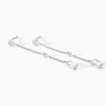 Boucles D'oreilles Puces Argane Argent Blanc Oxyde De Zirconium - Boucles d'oreilles fantaisie Femme | Histoire d&rsquo;Or