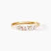 Alliance Gemariah Or Jaune Diamant Synthétique - Alliances Femme | Histoire d’Or