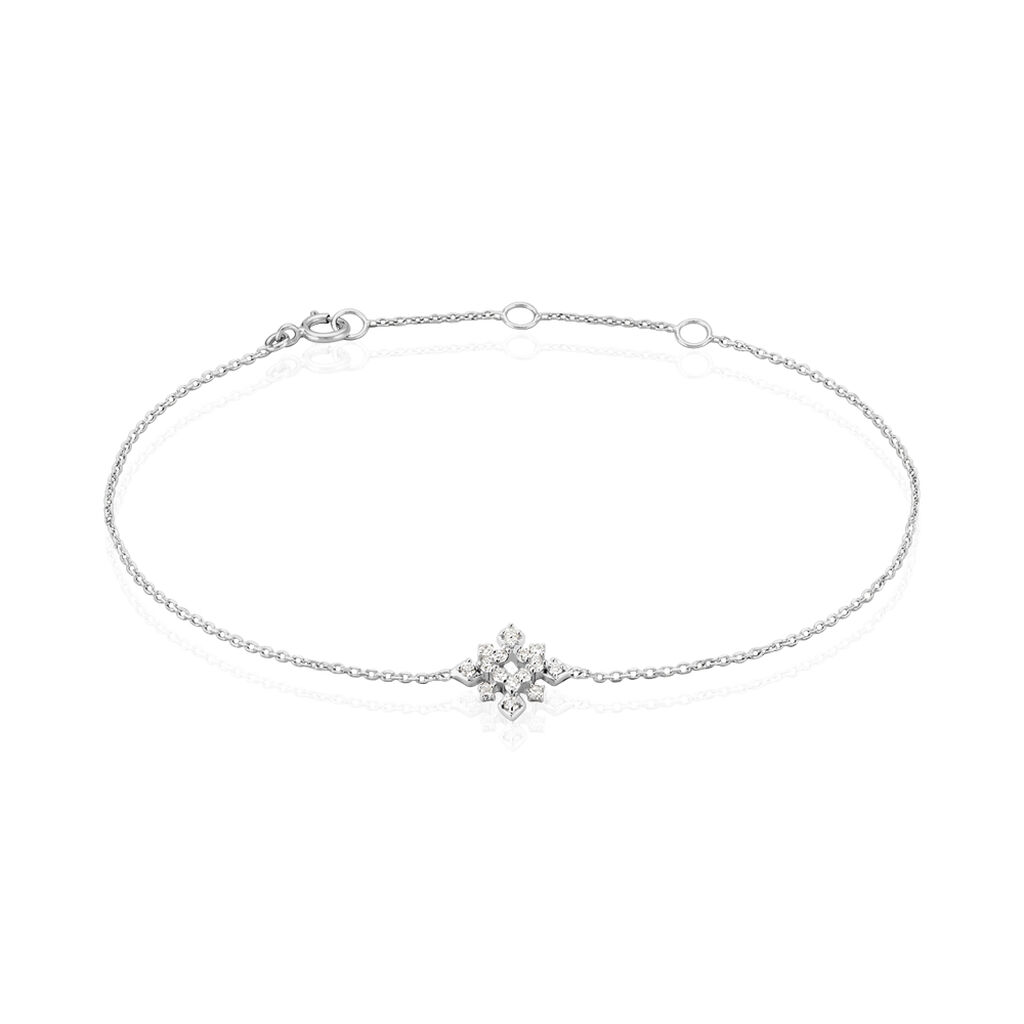 Bracelet Anea Or Blanc Diamant - Bracelets Femme | Histoire d’Or