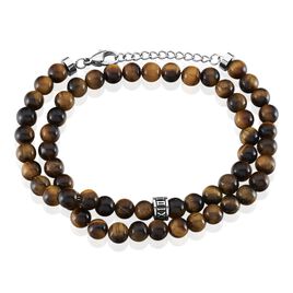 Bracelet Double Tour Boules Acier Gris Lachlan - Bracelets fantaisie Homme | Histoire d’Or