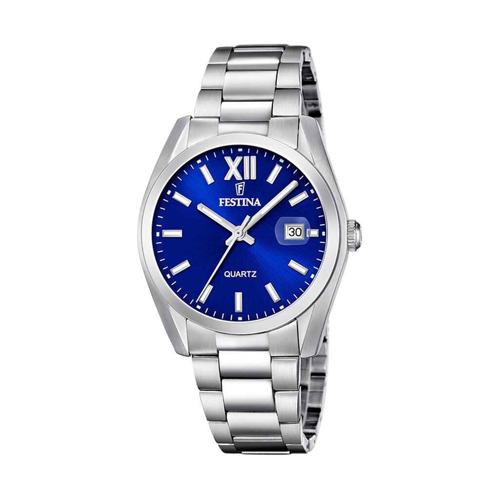 Montre Festina Classics Bleu - Montres Homme | Histoire d’Or