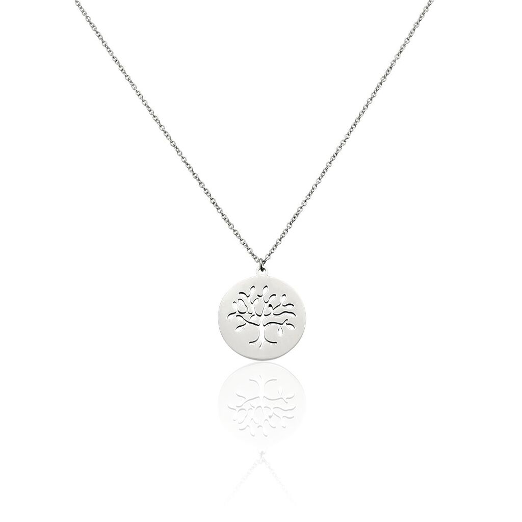 Collier Acier Blanc Ganet - Sautoirs Femme | Histoire d&rsquo;Or
