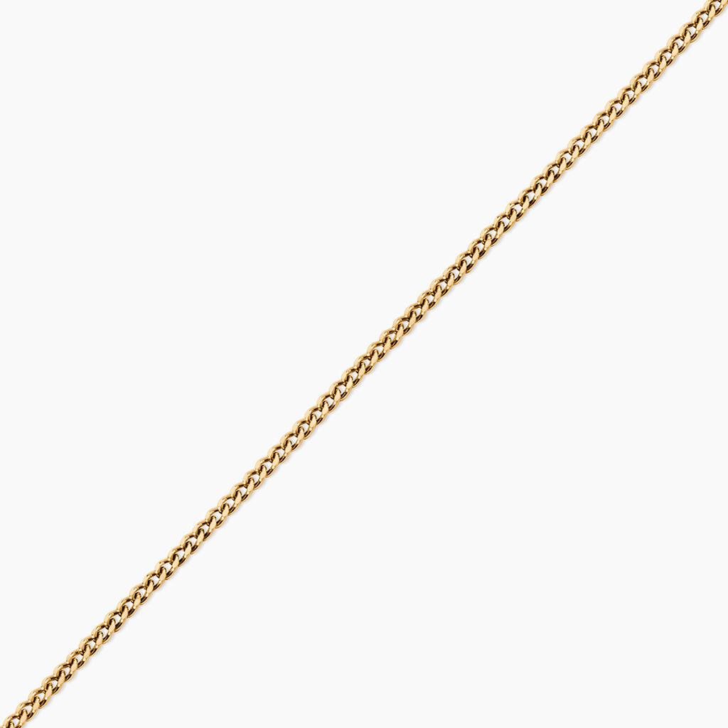 Cha&icirc;ne Clement Plaqu&eacute; Or Jaune - Chaines Homme | Histoire d&rsquo;Or