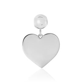 Charms Kaythleen Or Blanc - Pendentifs Coeur Femme | Histoire d’Or