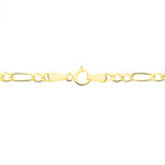 Cha&icirc;ne Cameo Maille Alternee 1/3 Or Jaune - Chaines Femme | Histoire d&rsquo;Or