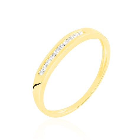 Alliance Hippolyne Or Jaune Diamant - Bijoux Femme | Histoire d&rsquo;Or
