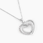 Collier Annabelle Argent Blanc Oxyde De Zirconium - F&ecirc;te des m&egrave;res Femme | Histoire d&rsquo;Or