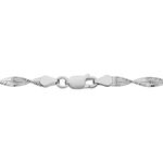 Collier Ciana Torsade Diamante Argent Blanc - Chaines Femme | Histoire d&rsquo;Or