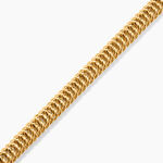 Bracelet Jimmy Maille Americaine Or Jaune - Bracelets cha&icirc;ne Femme | Histoire d&rsquo;Or