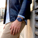 Montre Lotus Pulse Bleu - Montres chronographes Homme | Histoire d&rsquo;Or
