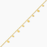 Bracelet Florencia Acier Dor&eacute; - Bijoux sans pierre Femme | Histoire d&rsquo;Or