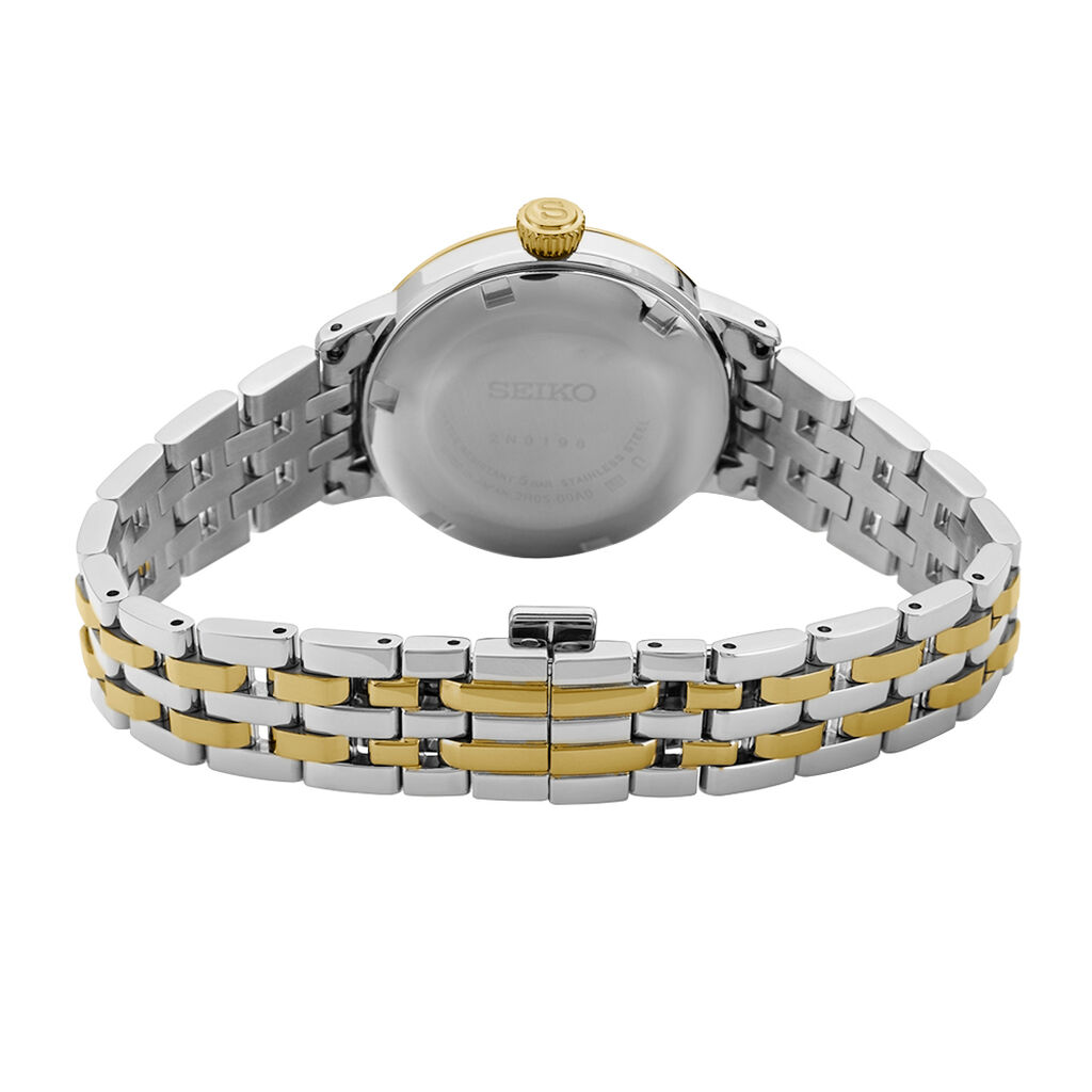 Montre Seiko Presage Cocktail Champagne - Id&eacute;es cadeaux Femme | Histoire d&rsquo;Or