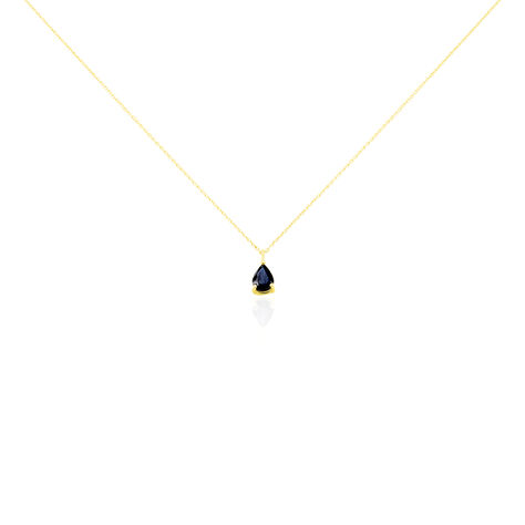 Collier Goutte Or Jaune Saphir - Colliers Femme | Histoire d’Or