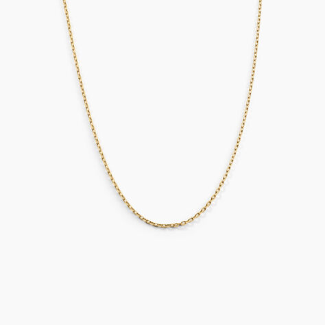 Cha&icirc;ne Igoa Maille For&ccedil;at Diamantee Or Jaune - Chaines Femme | Histoire d&rsquo;Or