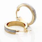 Cr&eacute;oles Lolly Or Jaune - Boucles d'oreilles cr&eacute;oles Femme | Histoire d&rsquo;Or