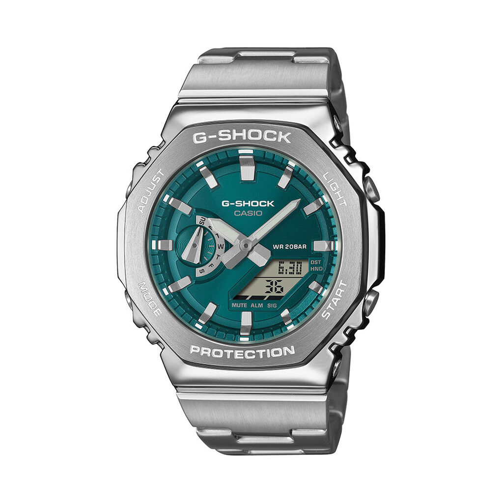 Montre Casio G-Shock Gm2110 Vert - F&ecirc;te des p&egrave;res Homme | Histoire d&rsquo;Or