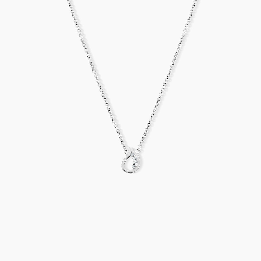 Collier Argent Sylvan Oxydes De Zirconium - Colliers fantaisie Femme | Histoire d&rsquo;Or