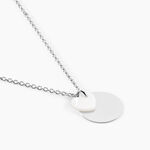 Collier Argent Blanc Tana Nacre - Colliers fantaisie Femme | Histoire d&rsquo;Or