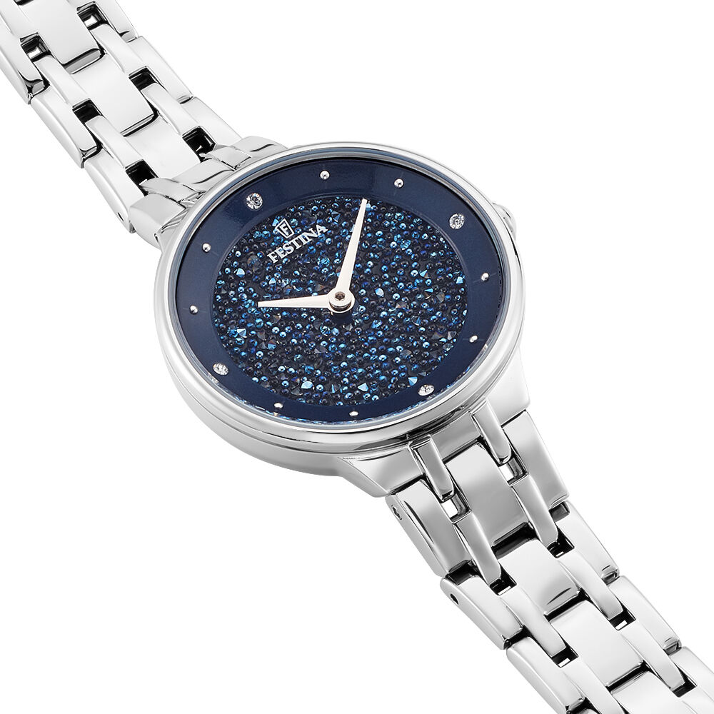 Montres Festina F20382/2 Acier Boucle déployante simple Blanc Ronde -  HIMFBQB5900 • Histoire d'Or