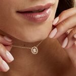 Collier Classical Plaqu&eacute; Or Jaune Oxyde De Zirconium - Colliers fantaisie Femme | Histoire d&rsquo;Or