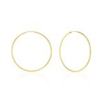 Cr&eacute;oles Dominae Flexible Or Jaune - Boucles d'oreilles cr&eacute;oles Femme | Histoire d&rsquo;Or