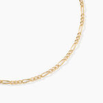 Collier Cameo Argent Dor&eacute; A L'Or 750/1000 - Bijoux sans pierre Homme | Histoire d&rsquo;Or