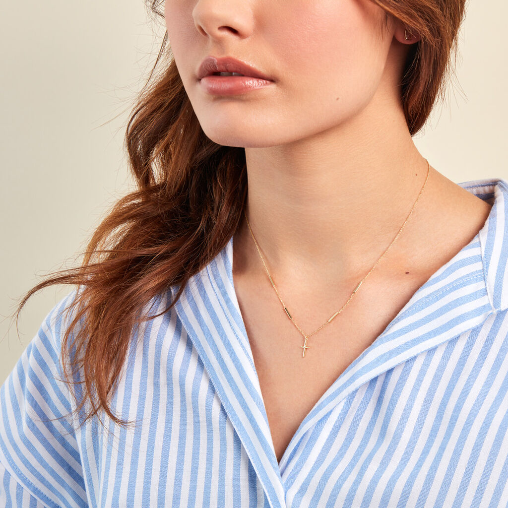 Collier Cathal Or Jaune - Colliers Femme | Histoire d’Or