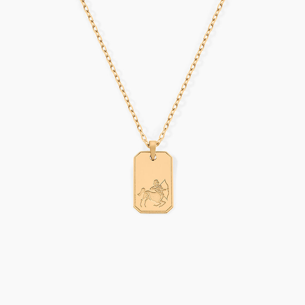 Collier Plaqué Or Quintien - Colliers Zodiaque Homme | Histoire d’Or