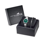Coffret De Montre Lotus Old Money Vert - Montres Femme | Histoire d&rsquo;Or