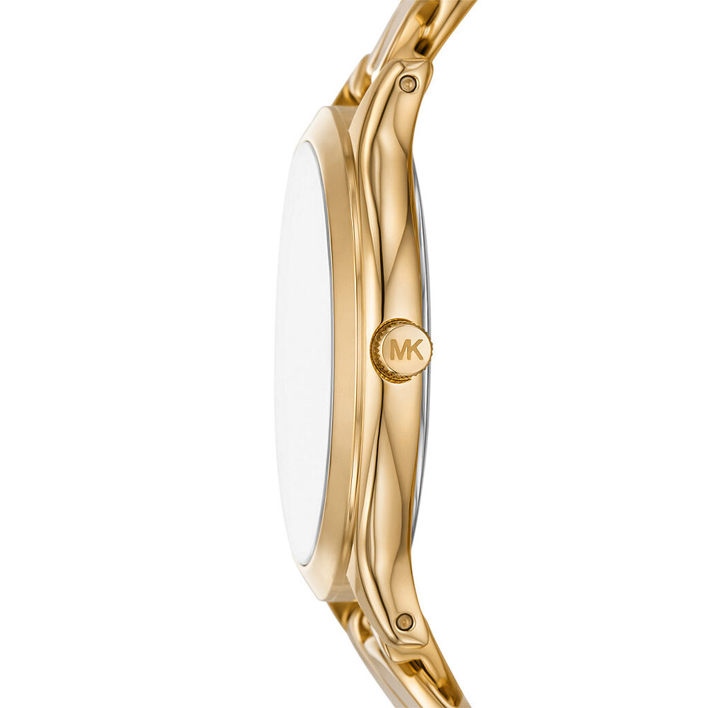 Montre Michael Kors Slim Runway Blanc - Montres Femme | Histoire d&rsquo;Or