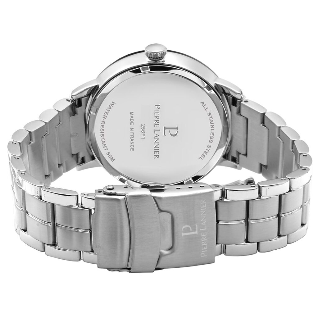 Montre Pierre Lannier Collection Beaucour Noir - Montres Homme | Histoire d’Or
