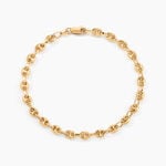 Bracelet Maille Dami Or Jaune - Bracelets cha&icirc;ne Homme | Histoire d&rsquo;Or