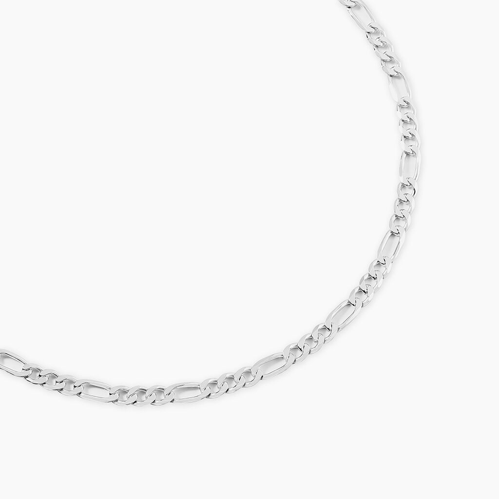 Collie Maille Vivian Argent Blanc - Chaines Homme | Histoire d’Or