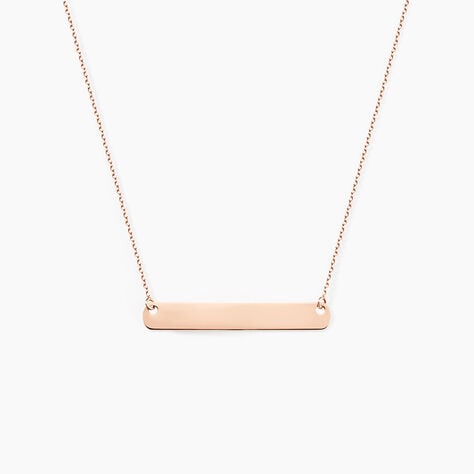 Collier Beavis Or Rose - Colliers Naissance Femme | Histoire d&rsquo;Or