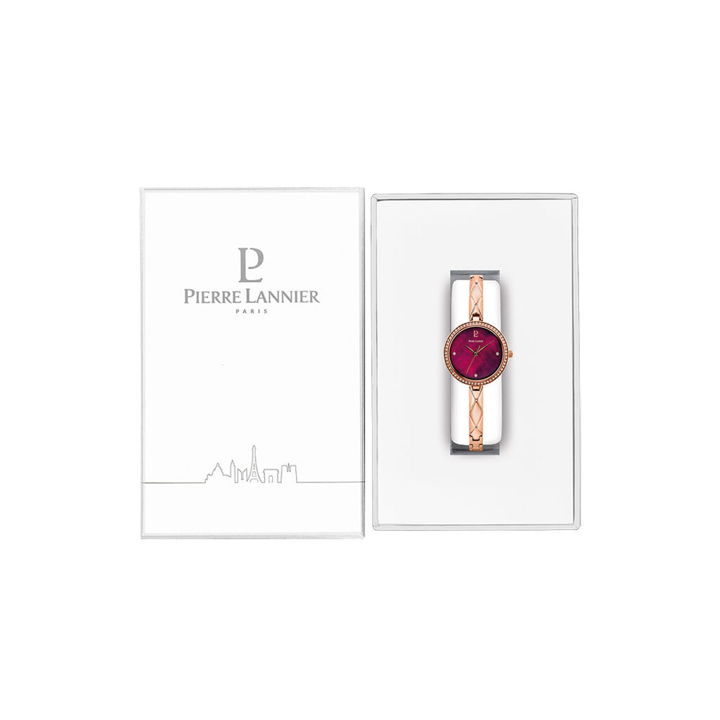 Montre Pierre Lannier Leia Fuschia - Montres Femme | Histoire d’Or