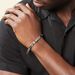 Bracelet Patrick Acier Blanc - Bracelets Homme | Histoire d’Or