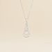 Collier Greta Argent Blanc - Colliers fantaisie Femme | Histoire d’Or