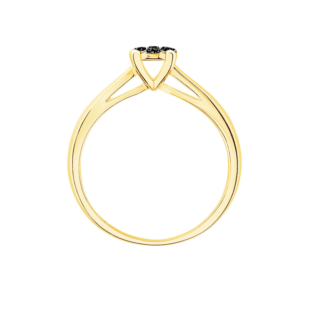Bague Solitaire Collection Grace Or Jaune Diamant - Bagues solitaires Femme | Histoire d&rsquo;Or