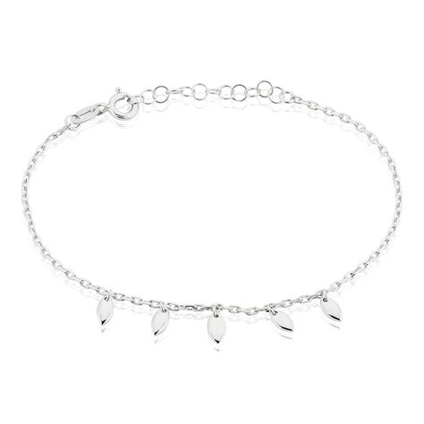 Bracelet Argent Blanc Shelia - Bracelets Femme | Histoire d&rsquo;Or