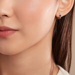 Cr&eacute;oles Harmonie Or Jaune Saphir - Boucles d'oreilles cr&eacute;oles Femme | Histoire d&rsquo;Or