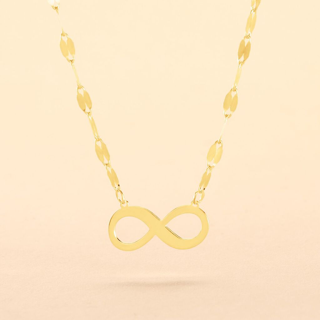 Collier Or Jaune Aulnie - F&ecirc;te des m&egrave;res Femme | Histoire d&rsquo;Or