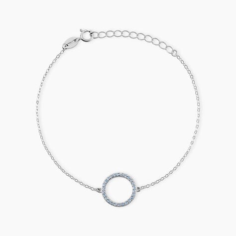 Bracelet Ambroisie Argent Blanc Oxyde De Zirconium - Bracelets Femme | Histoire d’Or