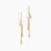 Boucles D'oreilles Pendantes Stellar Or Jaune Oxyde De Zirconium - Boucles d'oreilles pendantes Femme | Histoire d’Or