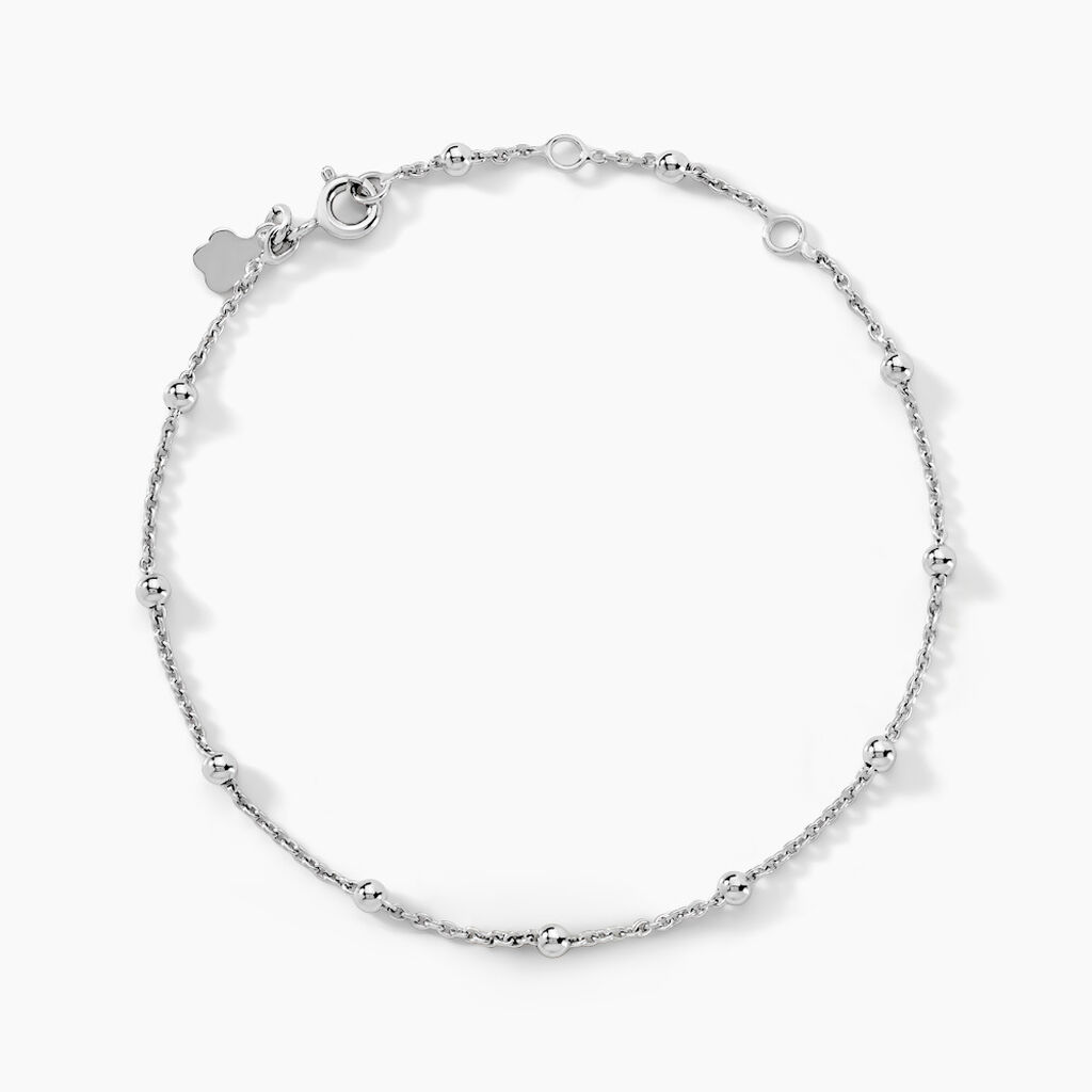 Bracelet Elea Argent Blanc - Bracelets Femme | Histoire d’Or